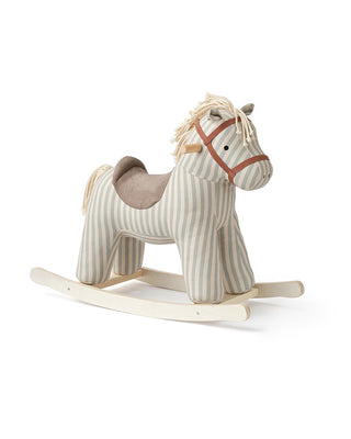 Rocking Horse Sam – Striped Canvas Ride-On Toy for Nurseries