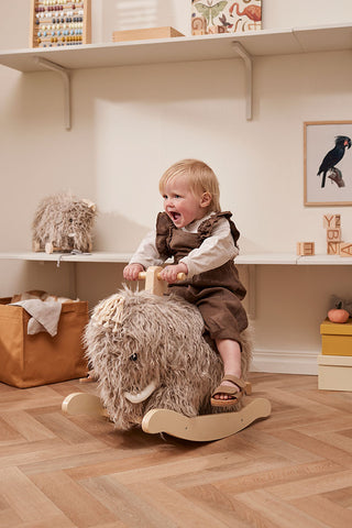 Rocking Horse Mammoth – Classic Wooden Ride-On for Nurseries