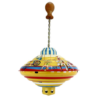 Tin toy humming/spinning top