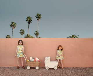 Rattan Strolley – Convertible Pram & Trolley for Dolls or Play