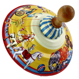 Tin toy humming/spinning top