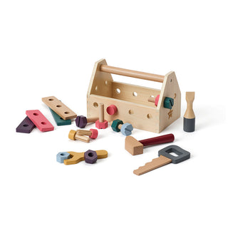 Wooden Tool Box & Tools Set – Mini Carpenter Play Kit