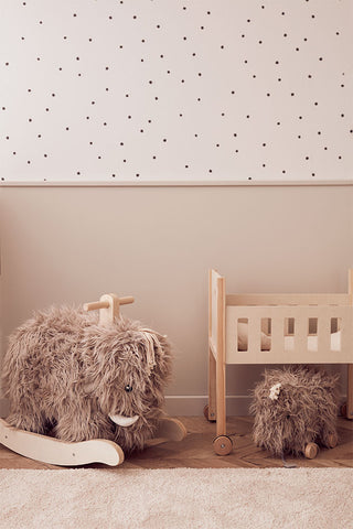 Rocking Horse Mammoth – Classic Wooden Ride-On for Nurseries
