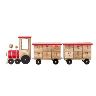 Wooden Train Advent Calendar Bloomingville Grunk