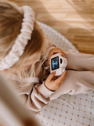 Cam Cam My First (Dual) Digital Camera - Ivory Little Daisys